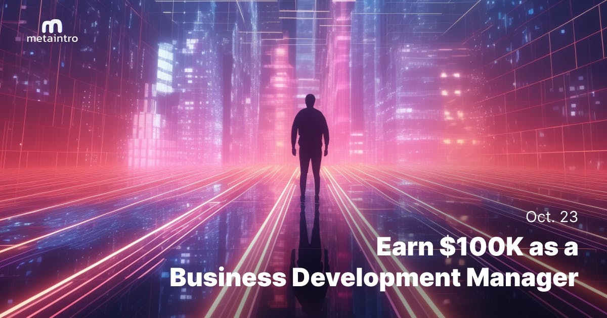💸 Earn 100K as a Business Development Manager