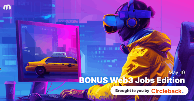 🫰 SATURDAY BONUS - Web3 Jobs