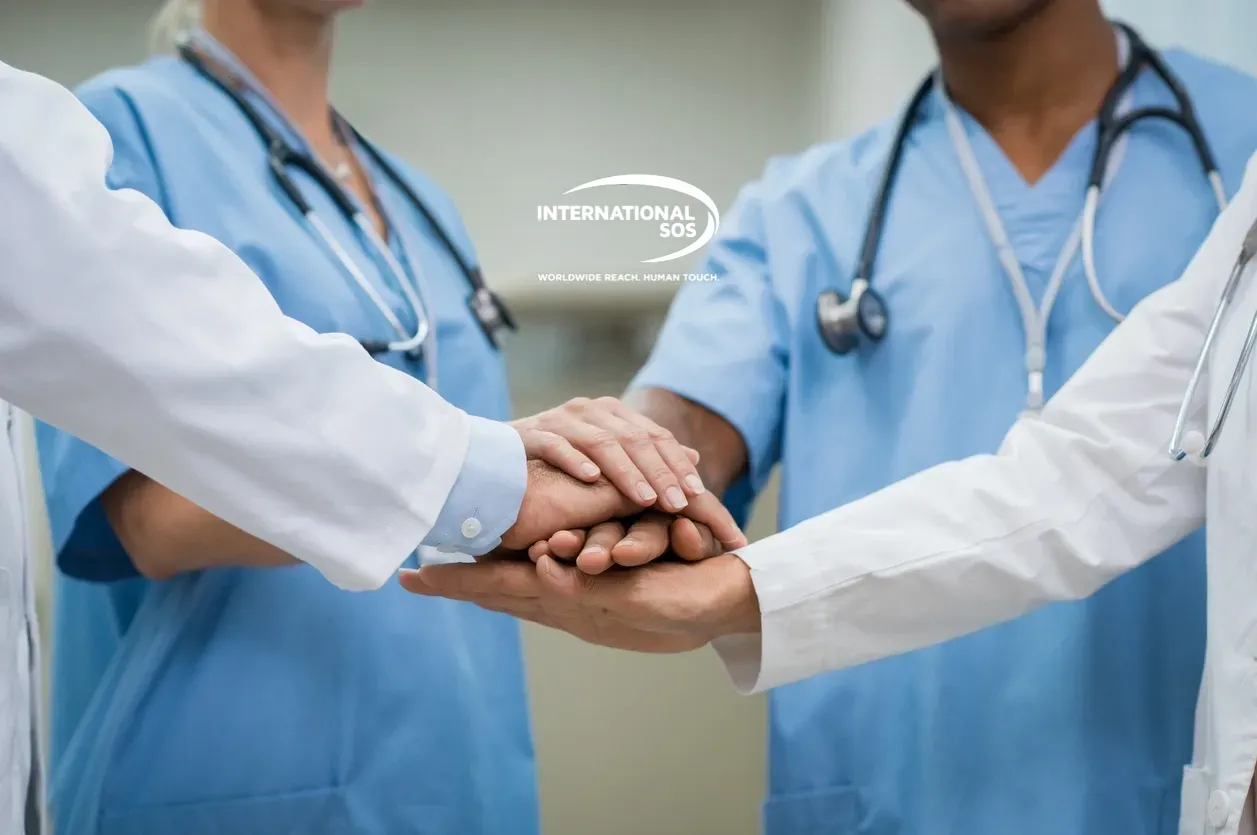International SOS Government Medical Services logo